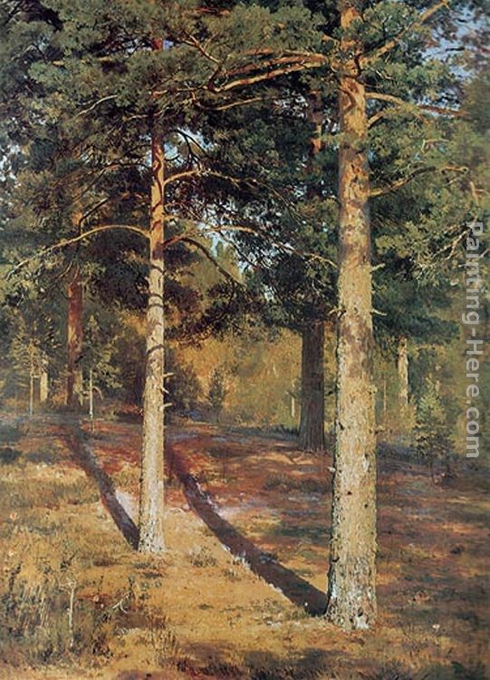 Ivan Shishkin The Sun-lit Pines